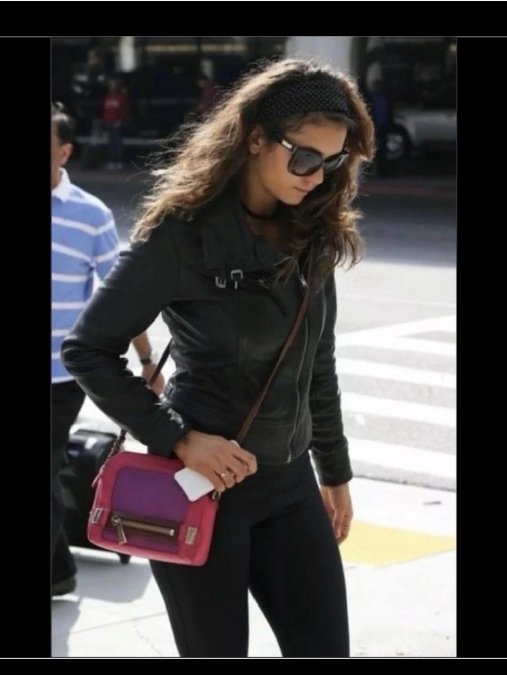 All Saints Black Leather Jacket